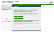 Tablet Screenshot of californiaid.org